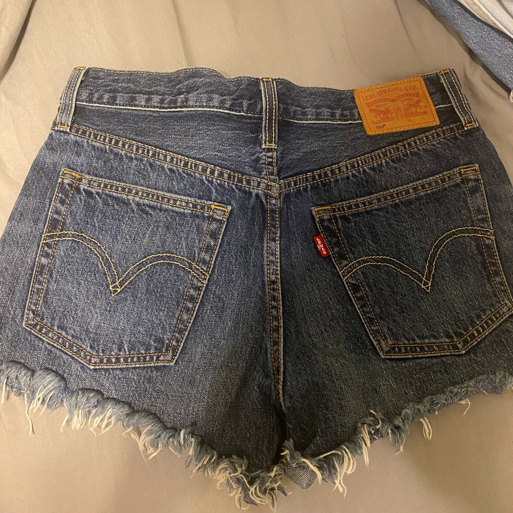 Levi 501 shorts worn 1 time